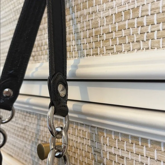 Coach Poppy Black Drawstring Bucket Bag EUC - Picture 4 of 16